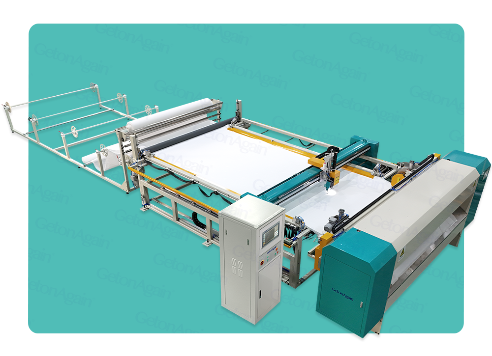 Continuous Feeding Gantry-Type Single-Needle Quilting Machine