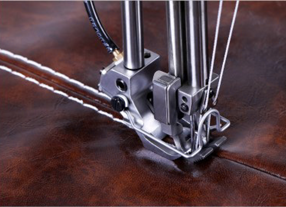 Enhanced Direct-Drive Double-Needle Compound Feed Sewing Machine GOA-1580B-7