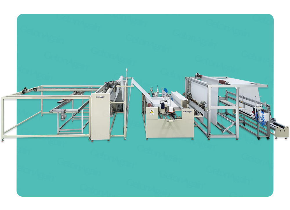 Automatic Bed Sheet Two-side Hemming Machine