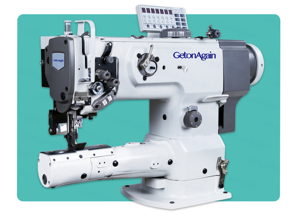 Direct Drive Cylinder Bed Type On-Off Right Cutting Compound Feed Sewing Machine GOA-1341BVF