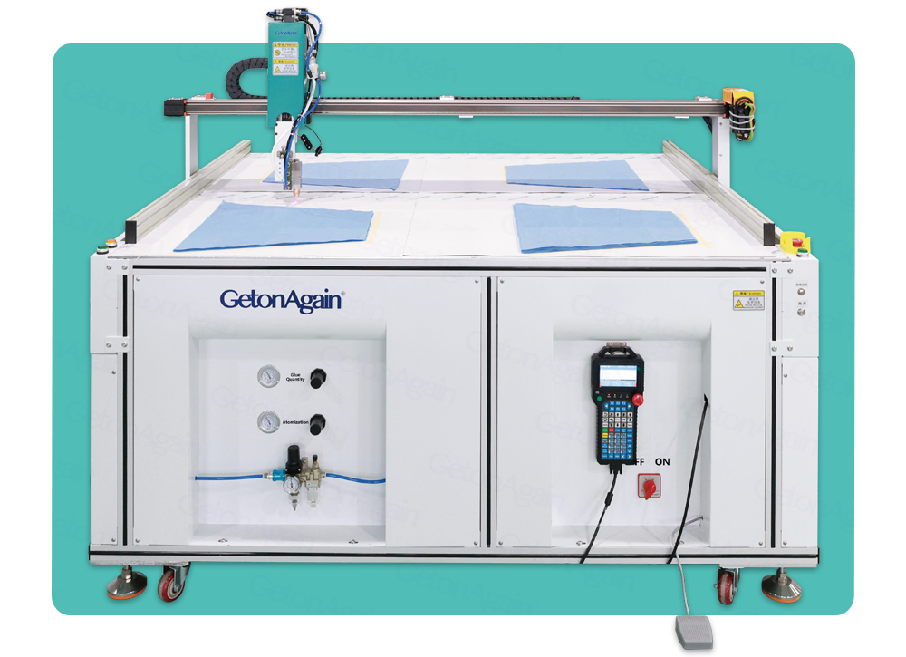 High-Speed Glue Spraying Machine (Four Stations)