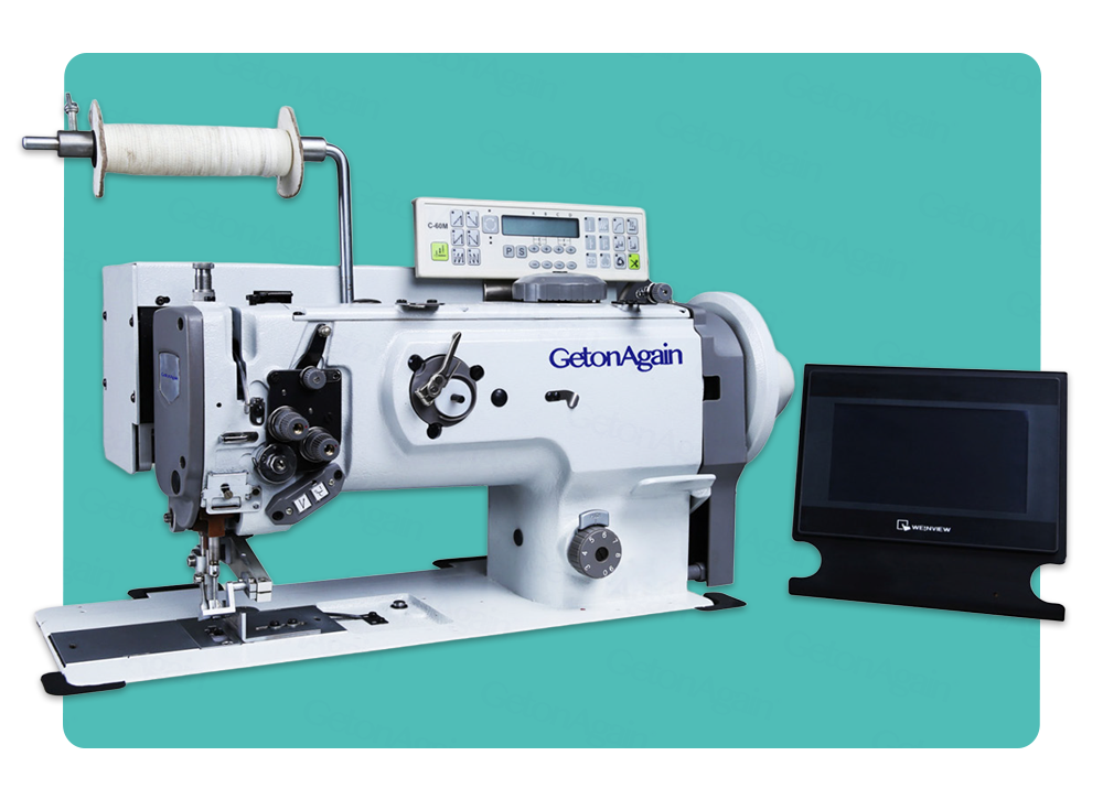 Program Controlled Differential Ruffling Lap Seam Sewing Machine GOA-550-12-1510