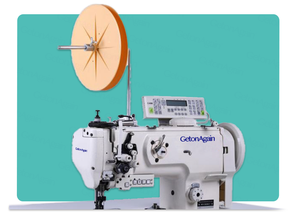 Auto Thread Trimming Velcro Attaching Sewing Machine GOA1565N/MST-7