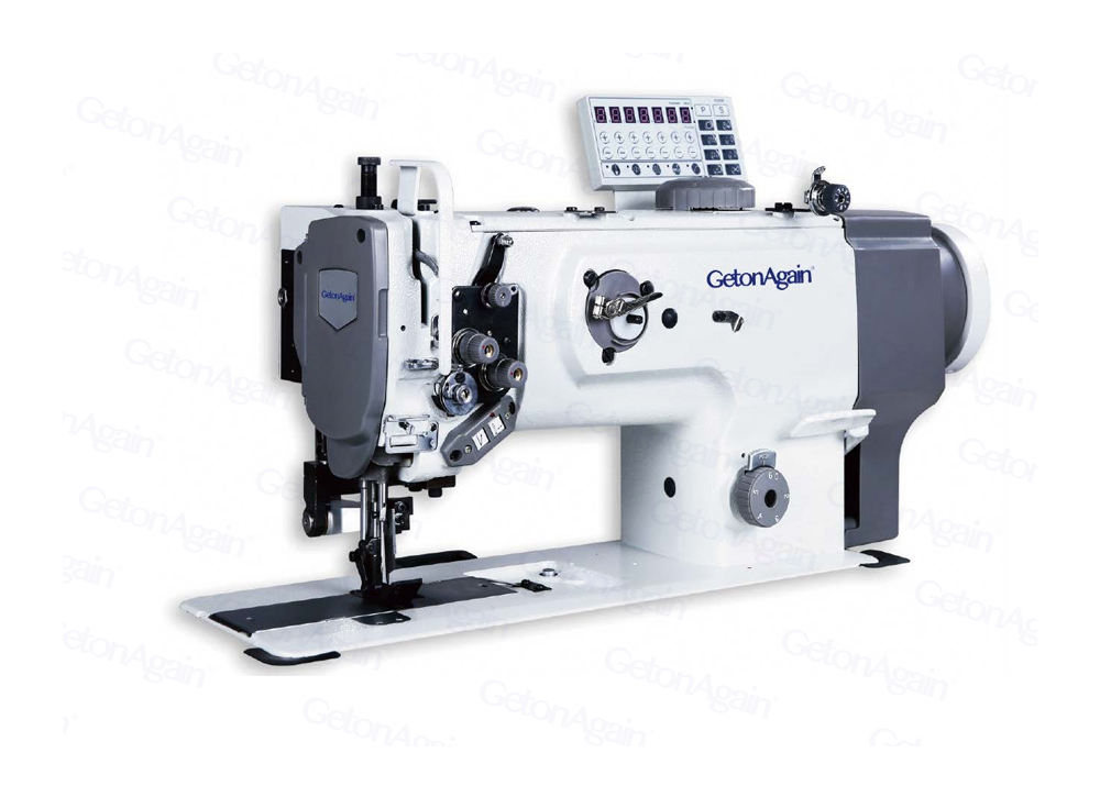 Direct-drive, Single-needle Compound Feed Sewing Machine with Right-side Cutter and Automatic Thread Trimmer