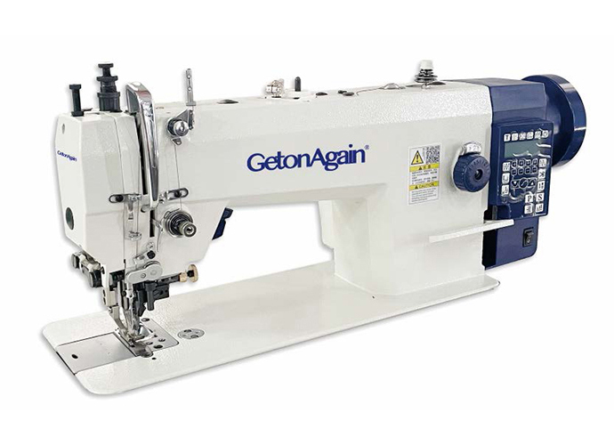 Direct Drive Upper and Bottom Compound Feed Sewing Machine with Knife GOA-1410VF-7