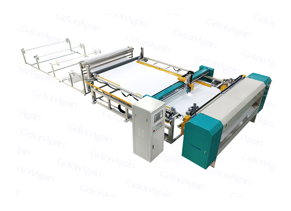 Continuous Feeding Gantry-Type Single-Needle Quilting Machine