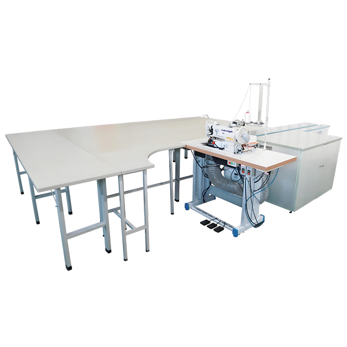 Quilts Mattress Binding with Pulling Sewing Workstation