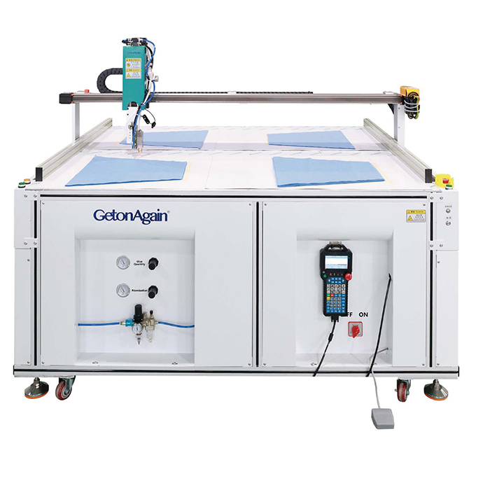 High-Speed Glue Spraying Machine (Four Stations)