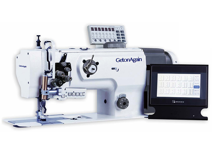 Program-Controlled Double-Needle Rotary Needle Bar Compound Feed Sewing Machine GOA-550-1560B