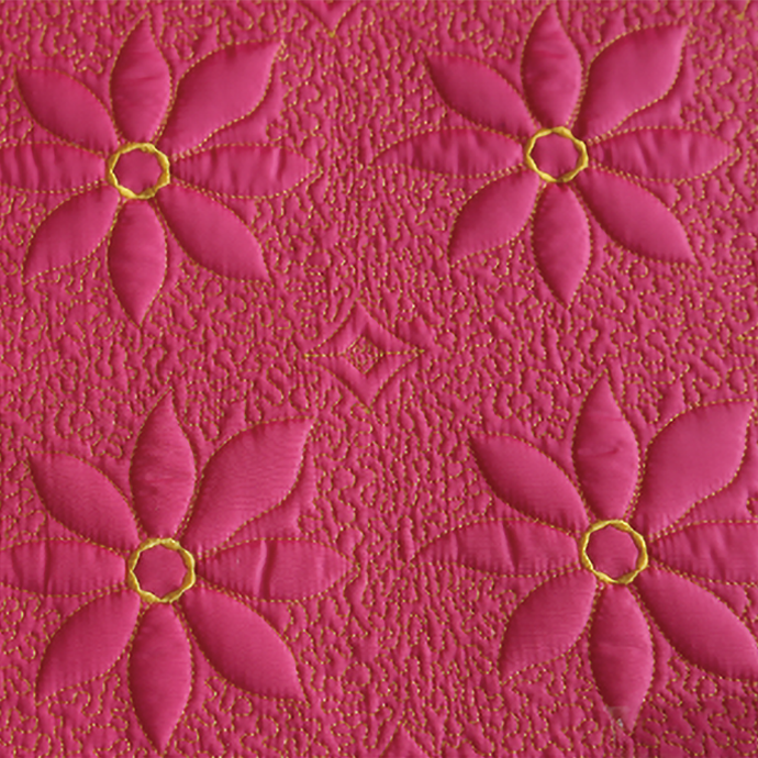 Computerized Four-color  Single Roll Quilting and  Embroidery Machine (Model H)