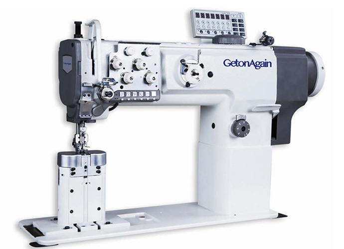 Enhanced Direct-Drive Post-Bed Double-Needle Compound Feed Sewing Machine GOA-1780B-7