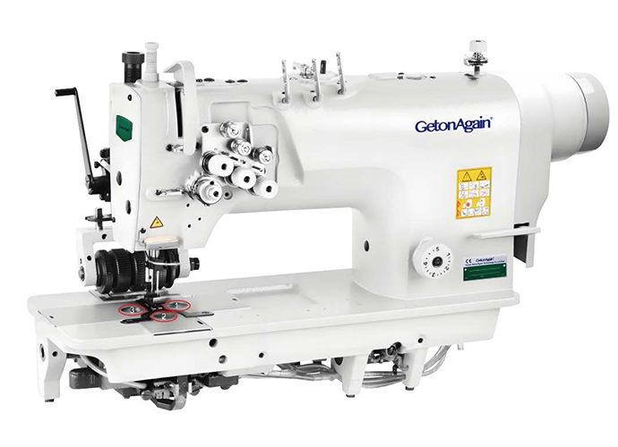  High-Speed Direct-Drive Three-Needle Lockstitch Sewing Machine