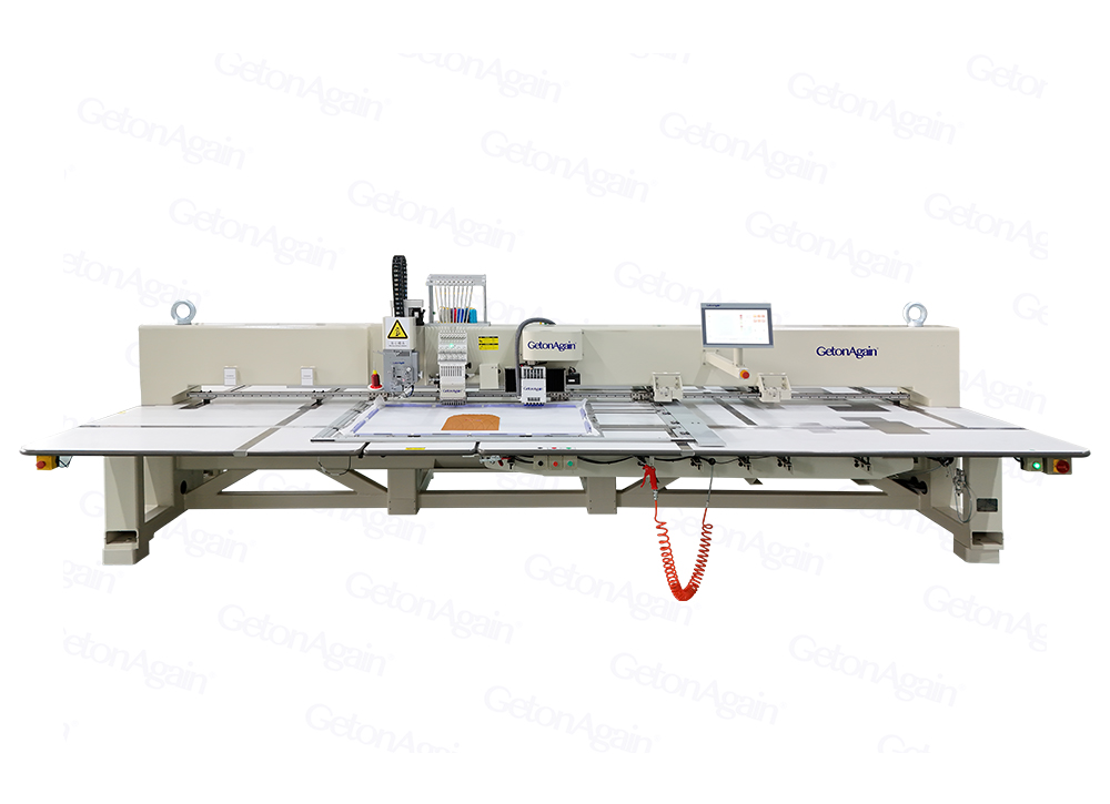 Fully Automatic Round Perforation + 9-Color Embroidery +  Fixed Head Sewing Machine (SewPerEmb)