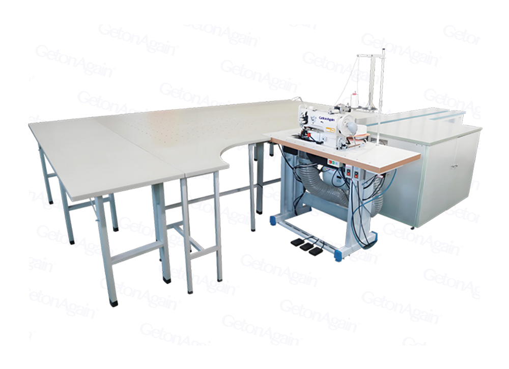 Quilts Mattress Binding with Pulling Sewing Workstation