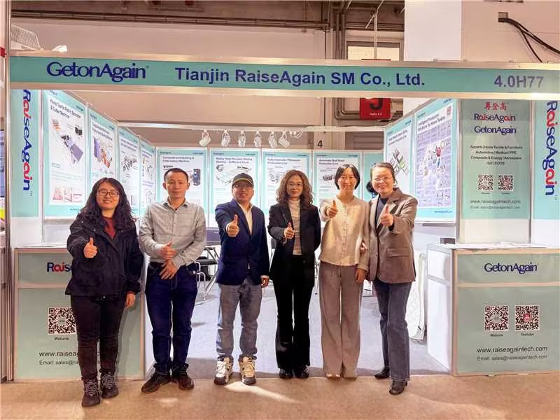 Tianjin RaiseAgain Debuts at the 2026 German International Home Textiles Exhibition