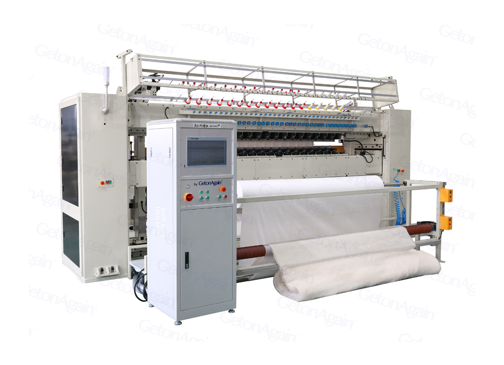 Computerized Multi-head Rotary-hook Quilting Machine (Model N)