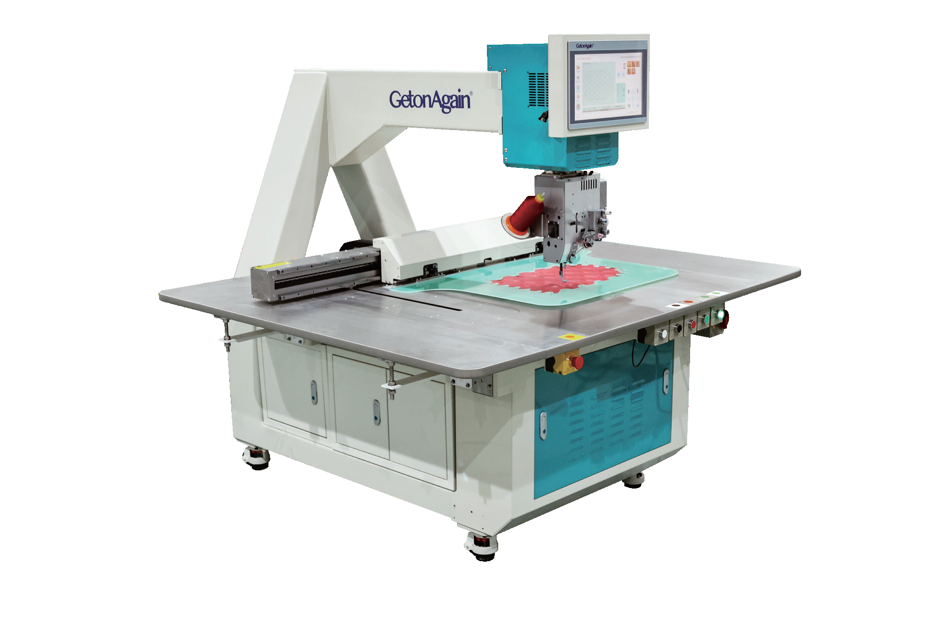 Automatic Arbitrary Rotary Leather Sewing Machine (Single Needle)