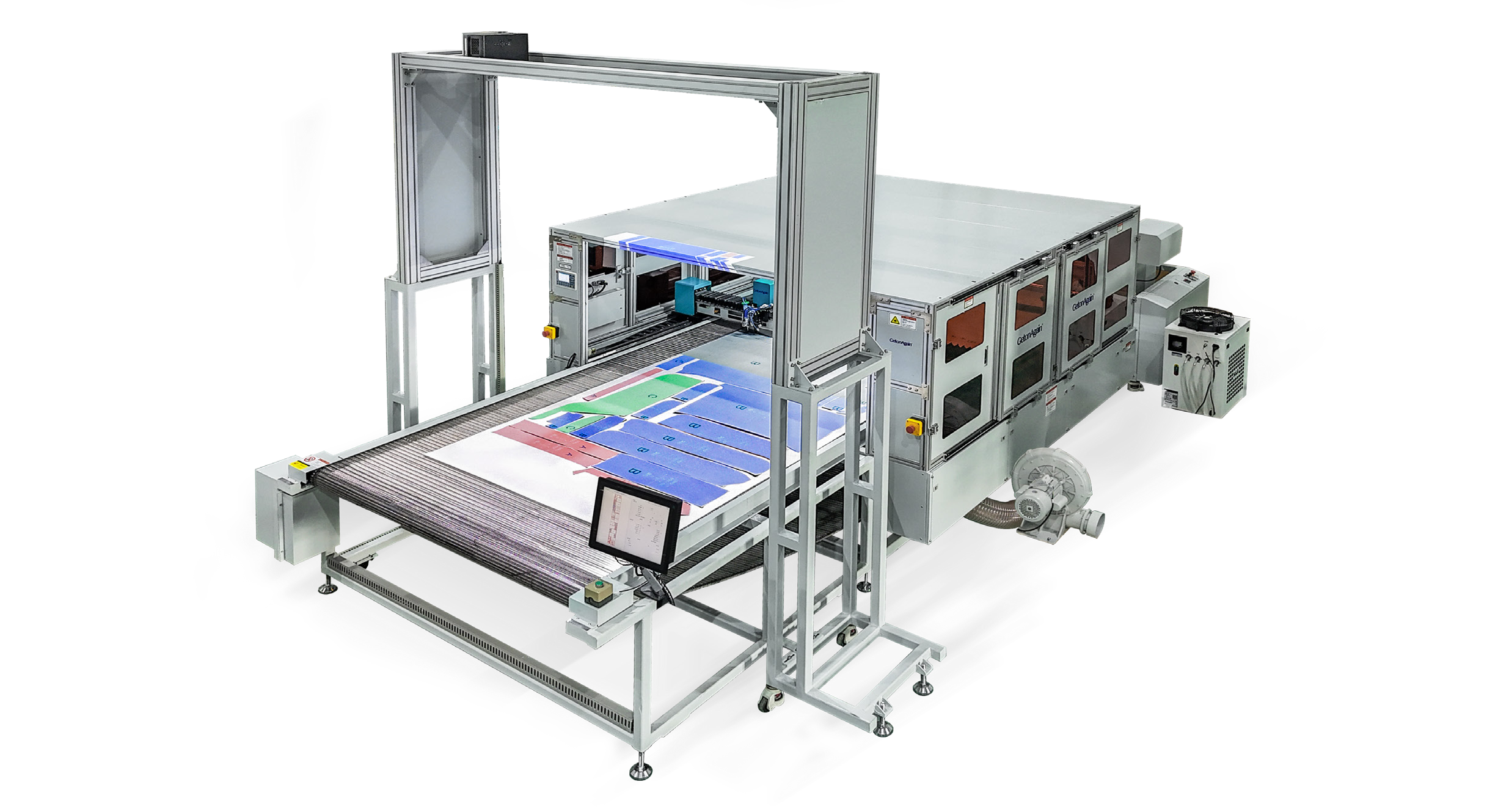 Multi-color Projection Sorting Laser Cutting Machine