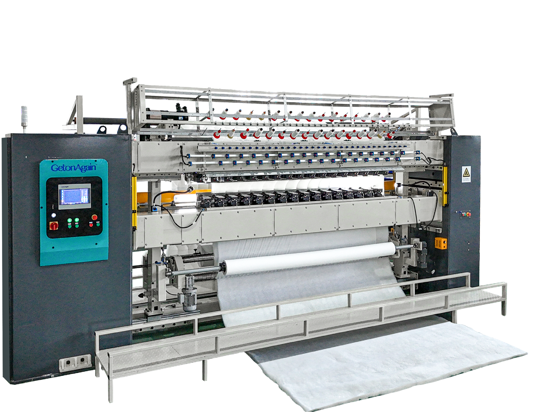 Computerized Multi-head Rotary-hook Quilting Machine (Model E)
