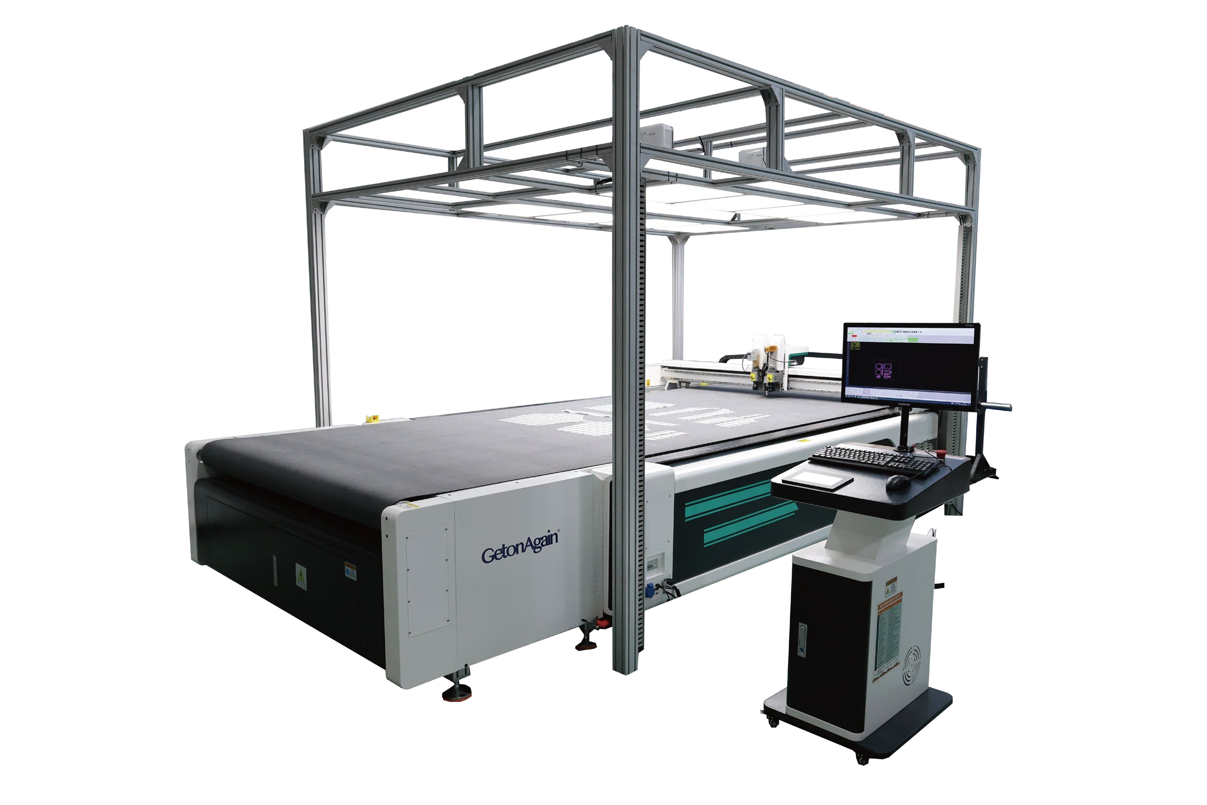 Stripe and Plaid Matching Cutting Machine