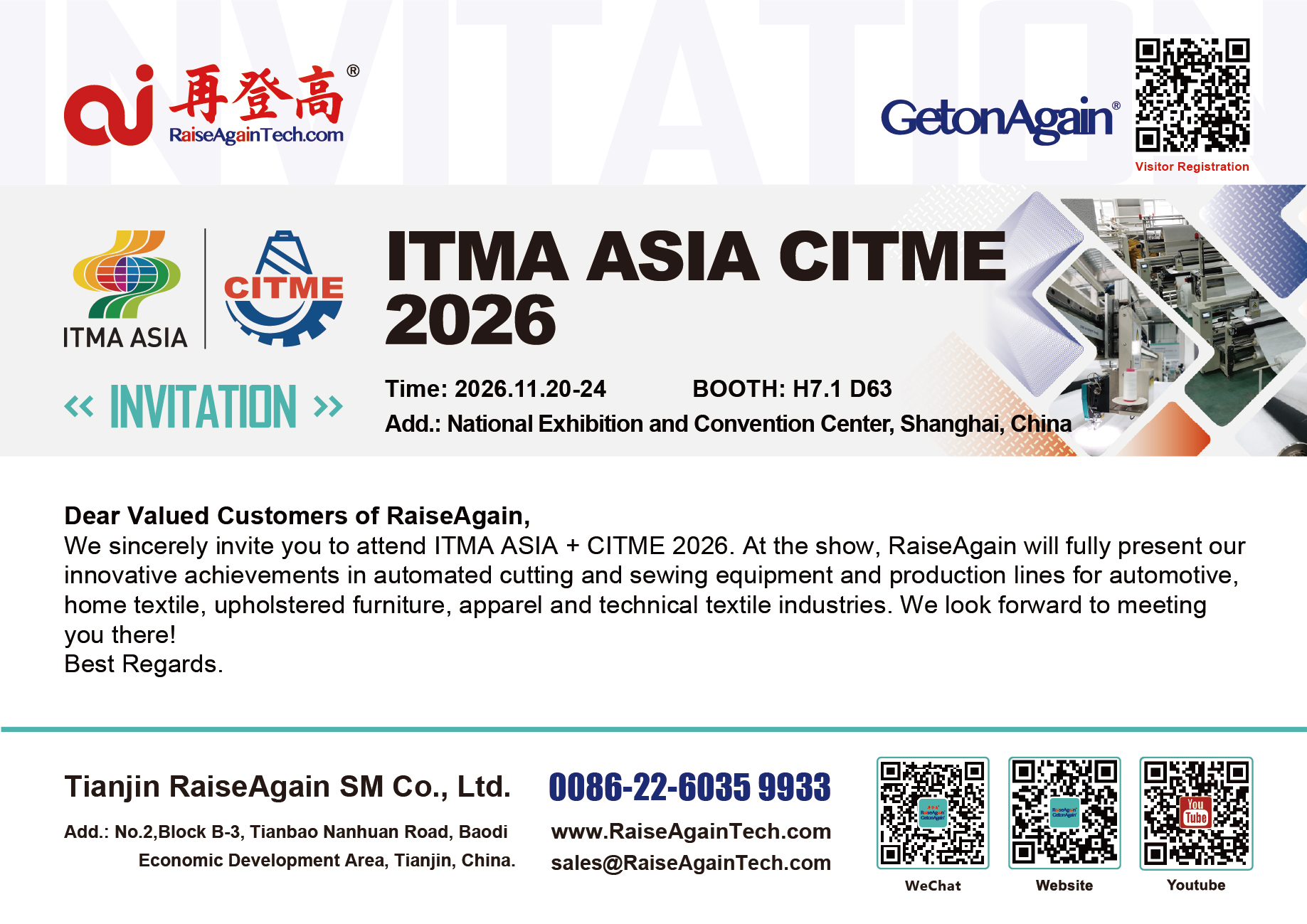 ITMA ASIA + CITME 2026